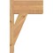 Ekena Millwork Traditional Block Smooth Outlooker, Western Red Cedar, 7 1/2"W x 14"D x 22"H OUT08X14X22TRA05SWR - alternate 2